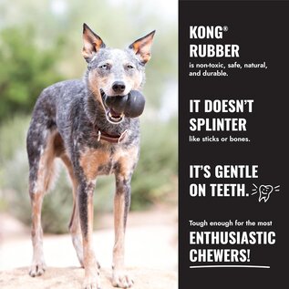 KONG KONG Extreme Donut Durable Heavy Power Chewer Fetch Dog Toy 3.5"  Small/Medium