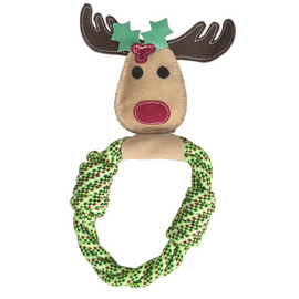 ETHICAL PRODUCTS SPOT HOLIDAY DURAFUSE REINDEER DOG 11"