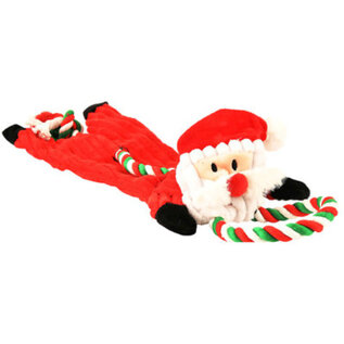 ETHICAL PRODUCTS SPOT Holiday Skinneeez Tugs Dog Toy 21" Assorted Each