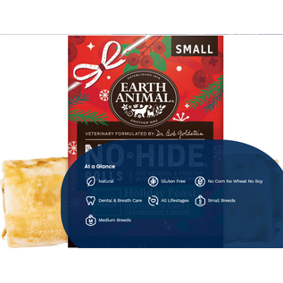 EARTH ANIMAL Earth Animal No-Hide Seasonal Holiday Feast Turkey Recipe Rolls 4" Small