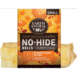 EARTH ANIMAL Earth Animal No-Hide® Seasonal Collection Pumpkin Spice Rolls Small 4"