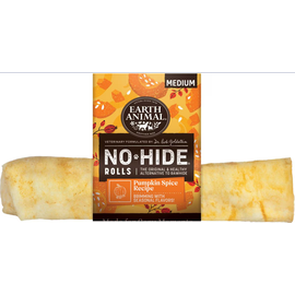 EARTH ANIMAL Earth Animal No-Hide® Seasonal Collection Pumpkin Spice Rolls Medium 7"