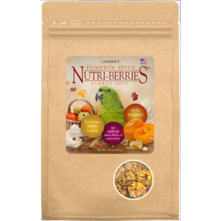 LAFEBER COMPANY LAFEBER  PARROT NUTRI-BERRIES PUMPKIN SPICE LIMITED EDITION 10OZ BAG