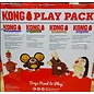 KONG KONG Play Pack Characters Dog Toy 4-Pack Medium