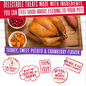 CHARLEE BEAR CHARLEE BEAR GRAIN FREE CRUNCH - TURKEY, SWEET POTATO & CRANBERRY 8OZ