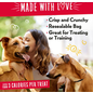 CHARLEE BEAR CHARLEE BEAR GRAIN FREE CRUNCH - BEEF LIVER & CHEESE 8OZ