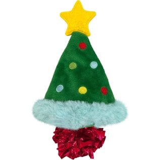 KONG KONG Holiday Cat Toy – Crackles Christmas Tree For Batting, Pouncing & Interactive Play