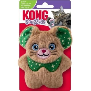KONG KONG Holiday Cat Toy – Snuzzles Mouse Assorted Colors For Batting, Pouncing & Interactive Play