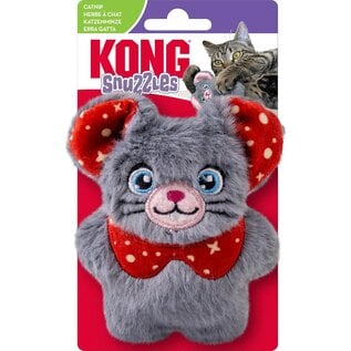 KONG KONG Holiday Cat Toy – Snuzzles Mouse Assorted Colors For Batting, Pouncing & Interactive Play