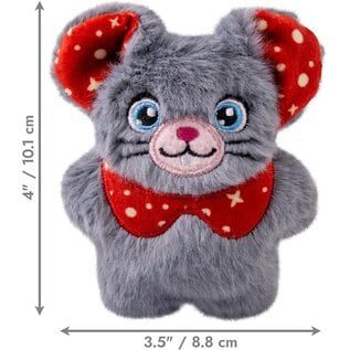 KONG KONG Holiday Cat Toy – Snuzzles Mouse Assorted Colors For Batting, Pouncing & Interactive Play