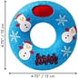 KONG KONG Holiday AirDog Donut Dog Toy – Squeaky Tennis Ball Material, Non-Abrasive Felt Gentle on Teeth