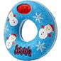 KONG KONG Holiday AirDog Donut Dog Toy – Squeaky Tennis Ball Material, Non-Abrasive Felt Gentle on Teeth