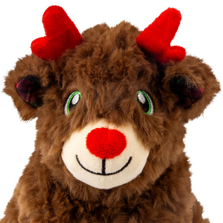 KONG KONG Holiday Comfort Tykes Assorted Plush Dog Toys w/ Removable Squeaker 1ct