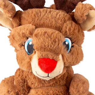 KONG KONG Holiday Shakers Crumples Reindeer Dog Toy X-Large