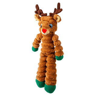 KONG KONG Holiday Shakers Crumples Reindeer Dog Toy X-Large