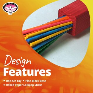 SUPER BIRD CREATIONS Super Bird SB-301 Paper Party 6.5" x 3"