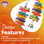 SUPER BIRD CREATIONS Super Bird SB-1184 Seagrass Wafers