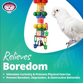 SUPER BIRD CREATIONS Super Bird SB-676 Spin Tower 13" x 3"