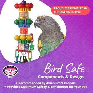 SUPER BIRD CREATIONS Super Bird SB-676 Spin Tower 13" x 3"