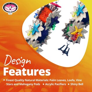 SUPER BIRD CREATIONS Super Bird SB-1098 Palm Star - 13" x 3.5"