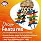 SUPER BIRD CREATIONS Super Bird SB-1204 Crunch Time 10 x 5 x 4"