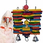 SUPER BIRD CREATIONS Super Bird SB-399  11" x  7"  Woodpile Bird Toy, Large