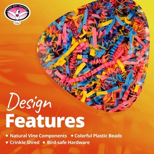 SUPER BIRD CREATIONS Super Bird SB-541 Crinkle Crinkle Little Star Small 6-1/2 by 3-Inch