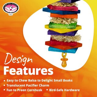 SUPER BIRD CREATIONS Super Bird Creations SB-1181 Haystack Bird Toy
