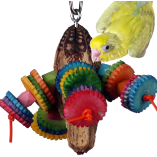 Perky Parrot Zip-a-de-do-dah 5 x 4 x 4"