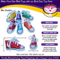 SUPER BIRD CREATIONS Super Bird SB-1059 Sneaker/Tennis Shoe- Each Assorted Colors
