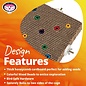 SUPER BIRD CREATIONS Super Bird SB-1218 Cardboard Treat Block Large