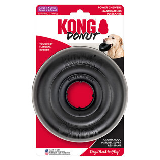 KONG KONG Extreme Donut Durable Heavy Power Chewer Large/X-Large Fetch Dog Toy