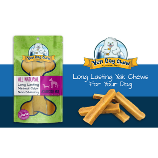 Yeti Corporation YETI DOG CHEW STRAWBERRY FLAVORED SINGLE PIECE