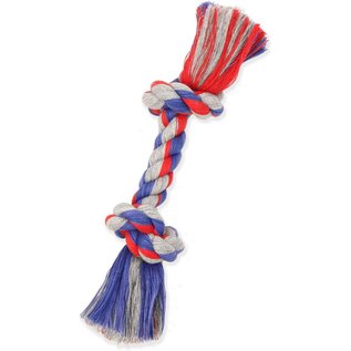 Mammoth Cottonblend Color Rope Bone Small 9in Assorted Colors