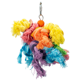 A&E CAGE COMPANY A & E Cages Happy Beaks Wooly Monster Bird Toy Small