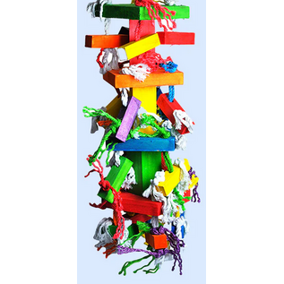 A&E CAGE COMPANY A&E Happy Beaks HB01400 Deluxe Preener & Mega Blocks  35" x 7.5" x 7.5"