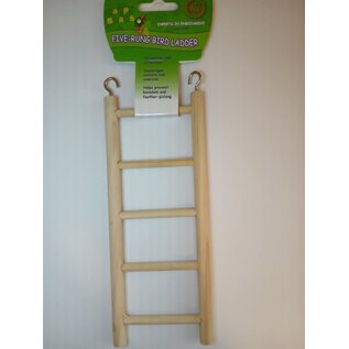 A&E CAGE COMPANY A & E Happy Beaks HB-46412 Rung Ladder Small, 8 in