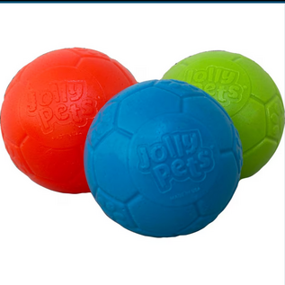 Jolly Pets Soccer Ball 4" Mini Dog Toy Assorted Colors Each