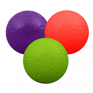 Jolly Pets Soccer Ball 3" Mini Dog Toy Assorted Colors Each