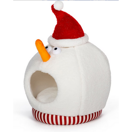 Prevue Pet Products Frosty's Hideaway Cat Bed, White