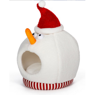 Prevue Pet Products Frosty's Hideaway Cat Bed, White