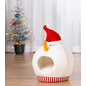 Prevue Pet Products Frosty's Hideaway Cat Bed, White