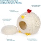 Prevue Pet Products Comfy Chicken Cat and Dog Hideaway Bed 7600