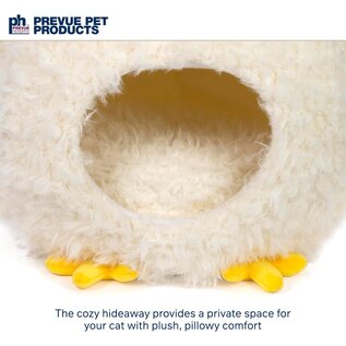 Prevue Pet Products Comfy Chicken Cat and Dog Hideaway Bed 7600