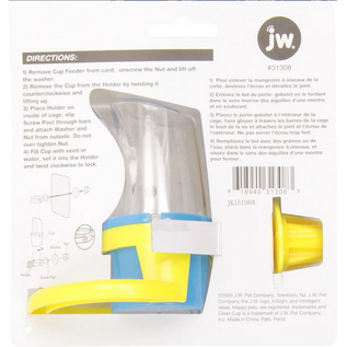 JW PET PRODUCTS JW Insight Clean Cup Hooded Cup Small