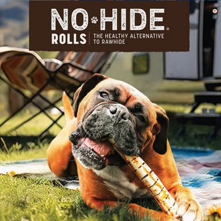 EARTH ANIMAL EARTH ANIMAL NO-HIDE FROM THE GRILL Barbeque Collection Smoked Chicken & Turkey Roll Large 11"