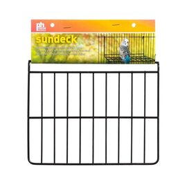 Prevue Pet Products Wire Patio Sundeck Black Small 8"