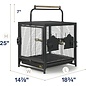 Prevue 1307  Wrought Iron Travel Bird Cage 18x14.25x14