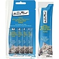 FUSSIE CAT Fussie Cat Premium Tuna with Small Anchovies in Goat Milk Puree, lickable cat Treats, 0.5oz Pouch Pack of 4