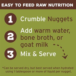 PRIMAL Primal Freeze Dried Raw Dog Food Nuggets, Lamb, Complete & Balanced Meal Premium,  Grain Free, High Protein, 14 oz